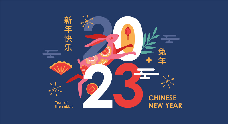 Chinese New Year holiday banner design